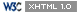 XHTML 1.0 Transicional Vlido